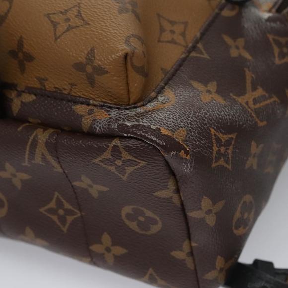 LOUIS VUITTON Monogram Reverse Palm Springs PM Backpack M44870 LV Auth 114311 - Picture 9 of 16
